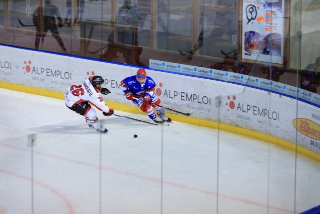Photo hockey match Lyon - Mulhouse le 29/01/2019