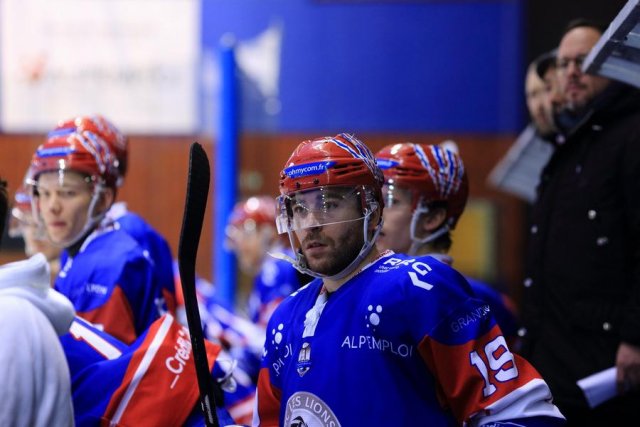 Photo hockey match Lyon - Mulhouse le 29/01/2019