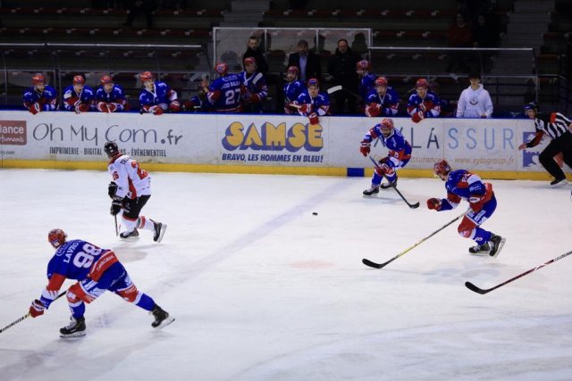 Photo hockey match Lyon - Mulhouse le 29/01/2019