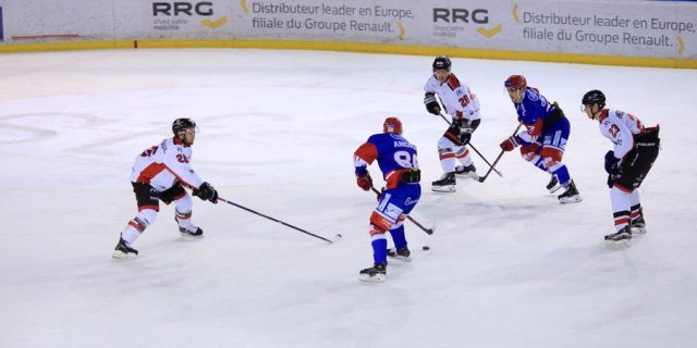 Photo hockey match Lyon - Mulhouse le 29/01/2019