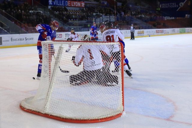 Photo hockey match Lyon - Mulhouse le 29/01/2019