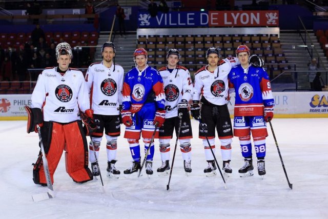 Photo hockey match Lyon - Mulhouse le 29/01/2019