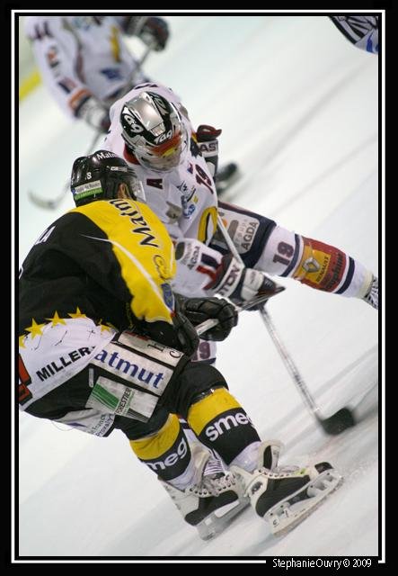 Photo hockey match Rouen - Grenoble  le 17/03/2009