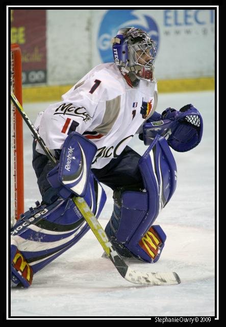 Photo hockey match Rouen - Grenoble  le 17/03/2009