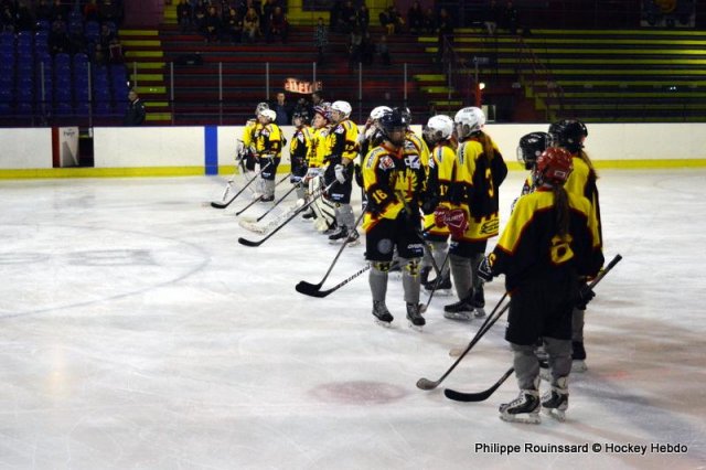 Photo hockey reportage Fem élite : Les Aigles emportés par les Rafales