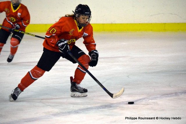 Photo hockey reportage Fem élite : Les Aigles emportés par les Rafales