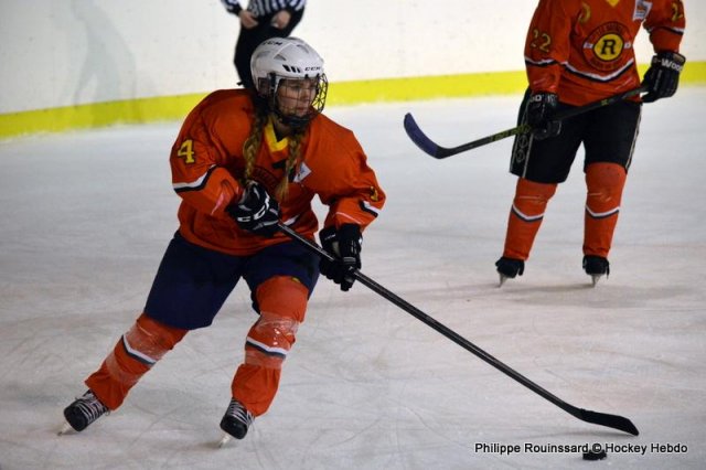 Photo hockey reportage Fem élite : Les Aigles emportés par les Rafales