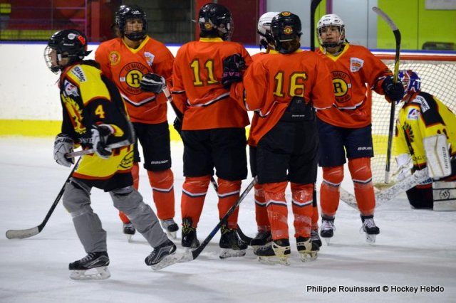 Photo hockey reportage Fem élite : Les Aigles emportés par les Rafales