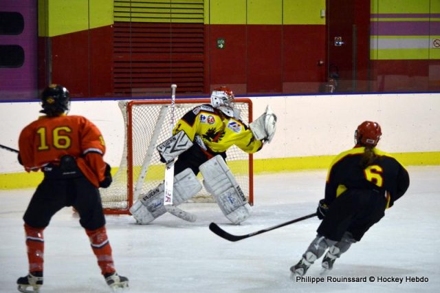 Photo hockey reportage Fem élite : Les Aigles emportés par les Rafales