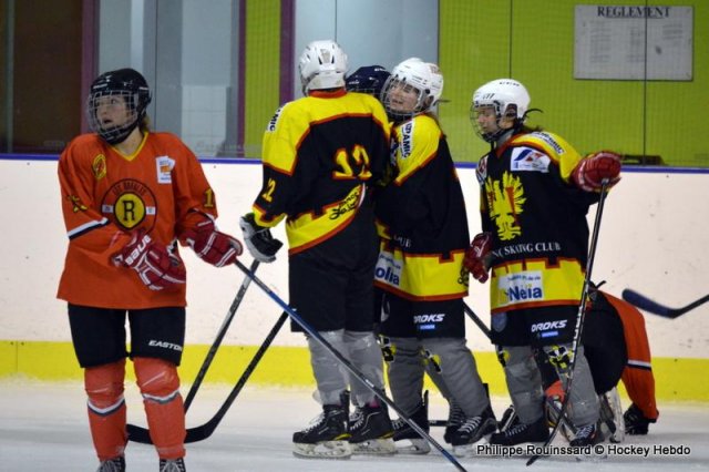 Photo hockey reportage Fem élite : Les Aigles emportés par les Rafales