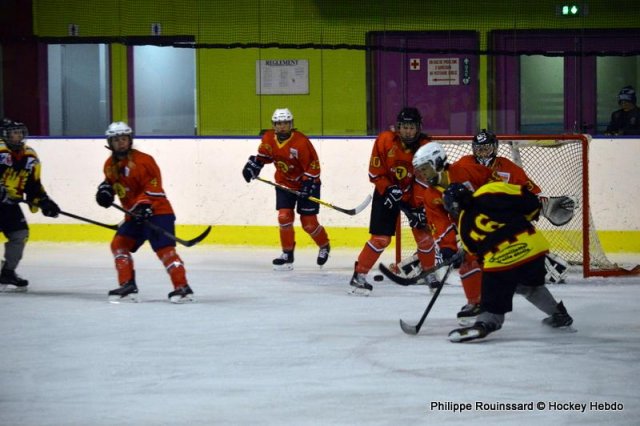 Photo hockey reportage Fem élite : Les Aigles emportés par les Rafales