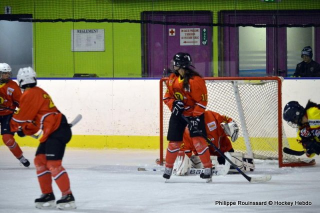 Photo hockey reportage Fem élite : Les Aigles emportés par les Rafales