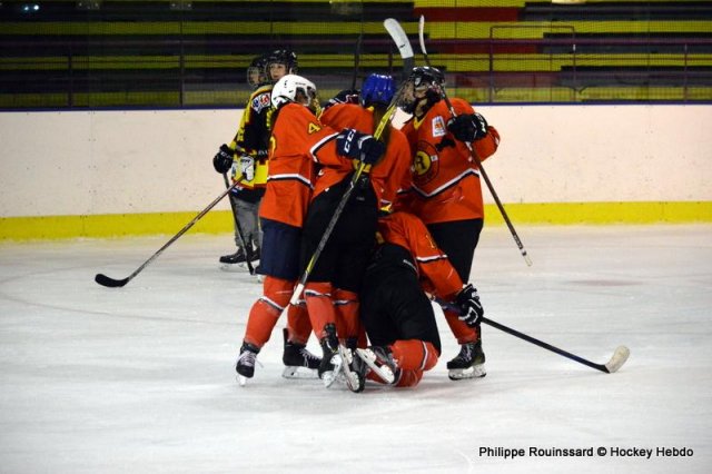 Photo hockey reportage Fem élite : Les Aigles emportés par les Rafales