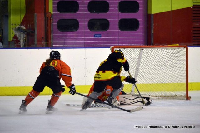 Photo hockey reportage Fem élite : Les Aigles emportés par les Rafales