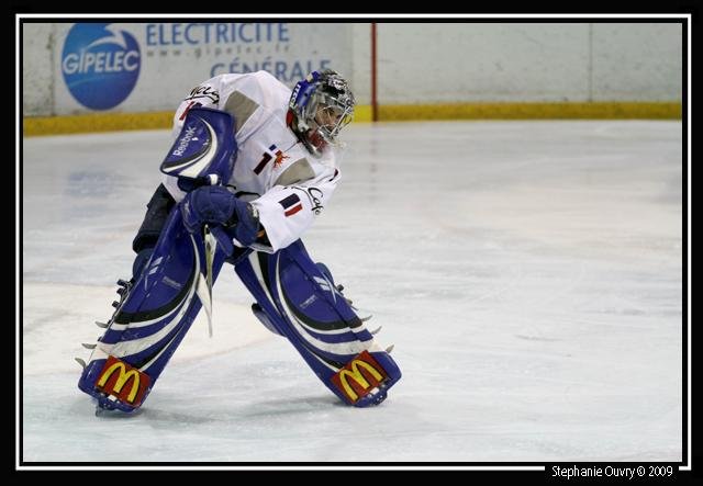 Photo hockey match Rouen - Grenoble  le 17/03/2009