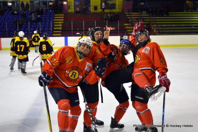 Photo hockey reportage Fem élite : Les Aigles emportés par les Rafales