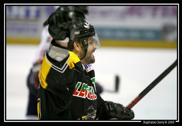 Photo hockey match Rouen - Grenoble  le 17/03/2009