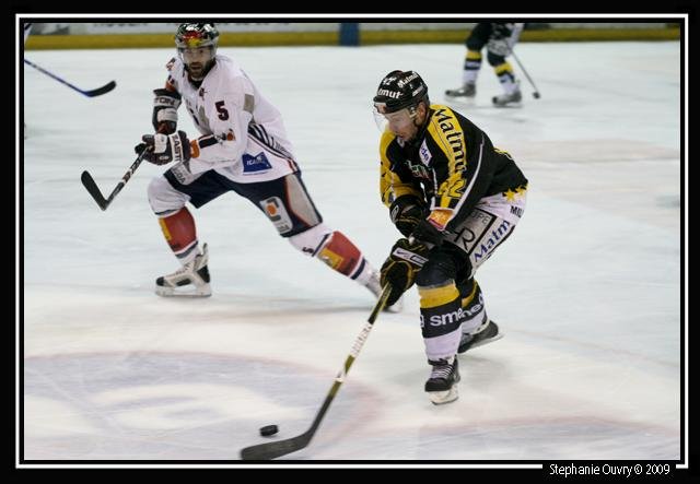 Photo hockey match Rouen - Grenoble  le 17/03/2009