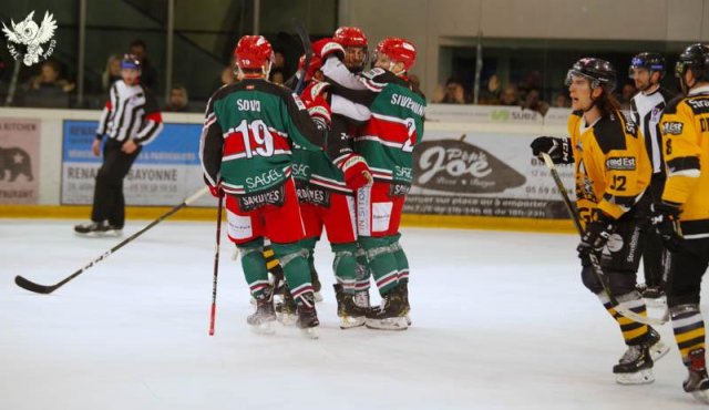 Photo hockey match Anglet - Strasbourg  le 01/02/2019