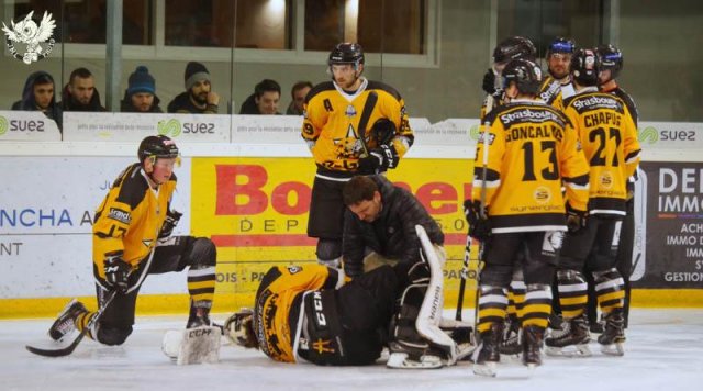 Photo hockey match Anglet - Strasbourg  le 01/02/2019