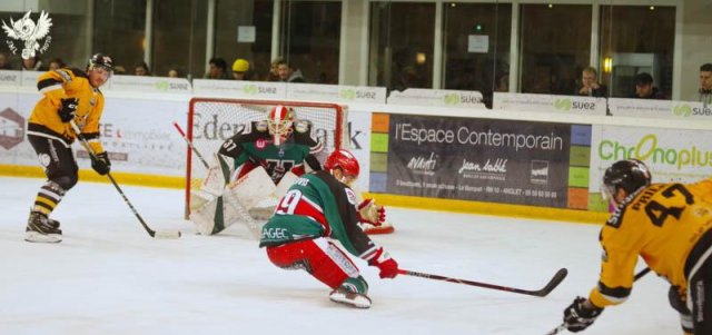 Photo hockey match Anglet - Strasbourg  le 01/02/2019