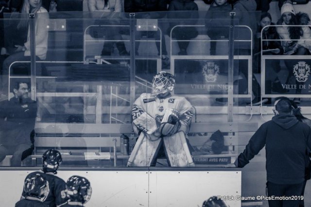 Photo hockey match Nice - Bordeaux le 01/02/2019