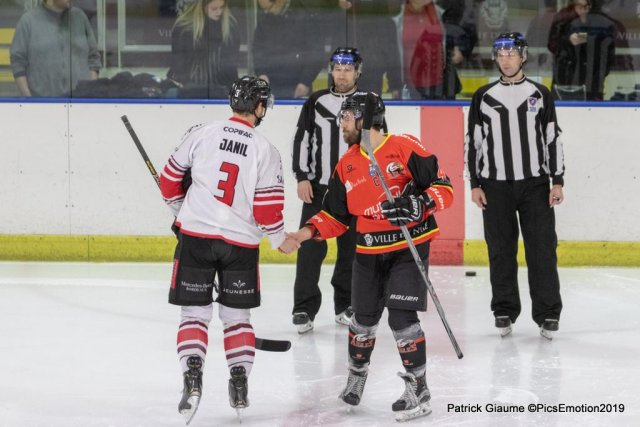 Photo hockey match Nice - Bordeaux le 01/02/2019
