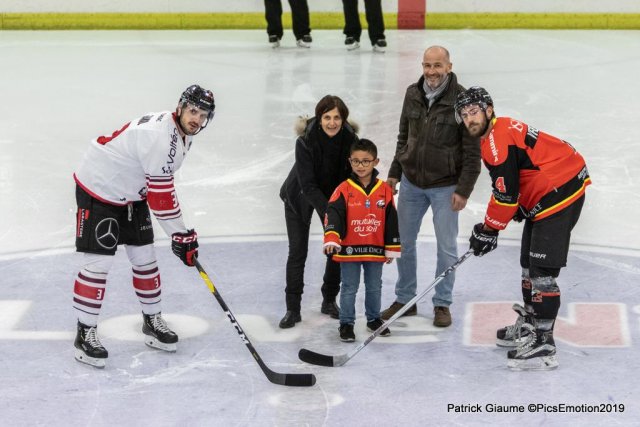 Photo hockey match Nice - Bordeaux le 01/02/2019