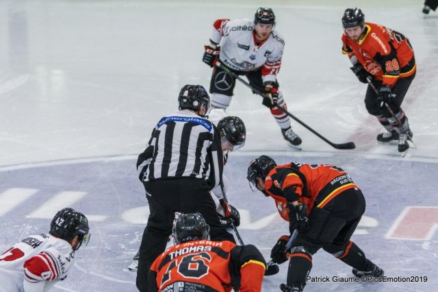 Photo hockey match Nice - Bordeaux le 01/02/2019