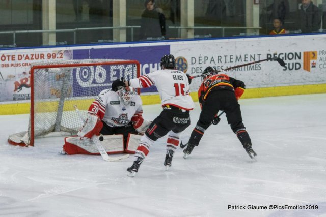 Photo hockey match Nice - Bordeaux le 01/02/2019