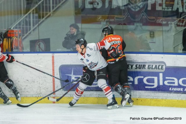 Photo hockey match Nice - Bordeaux le 01/02/2019