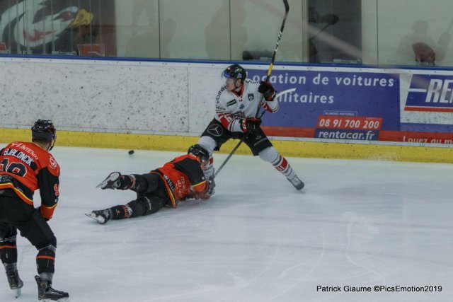 Photo hockey match Nice - Bordeaux le 01/02/2019