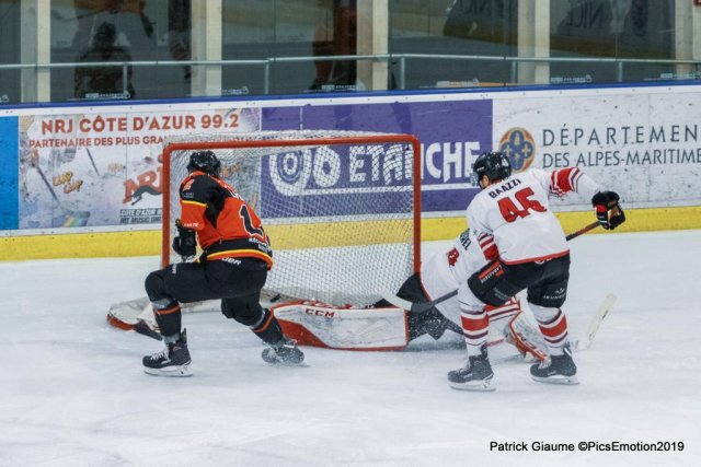 Photo hockey match Nice - Bordeaux le 01/02/2019