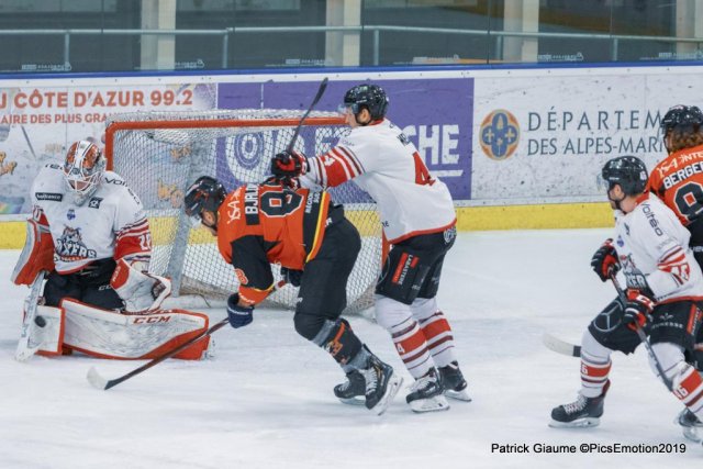 Photo hockey match Nice - Bordeaux le 01/02/2019
