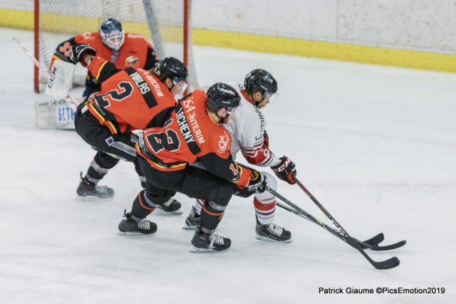 Photo hockey match Nice - Bordeaux le 01/02/2019