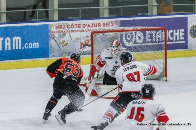 Photo hockey match Nice - Bordeaux le 01/02/2019