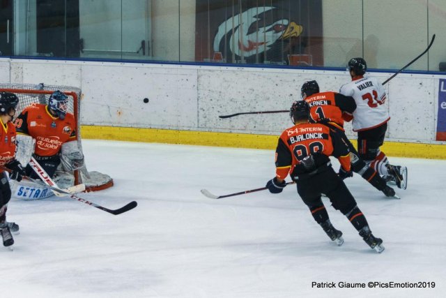 Photo hockey match Nice - Bordeaux le 01/02/2019