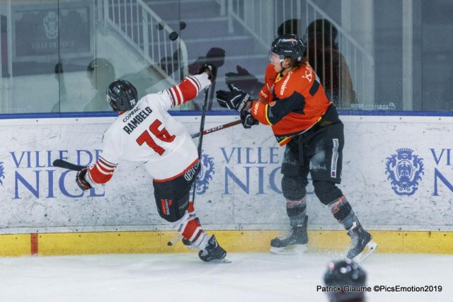 Photo hockey match Nice - Bordeaux le 01/02/2019