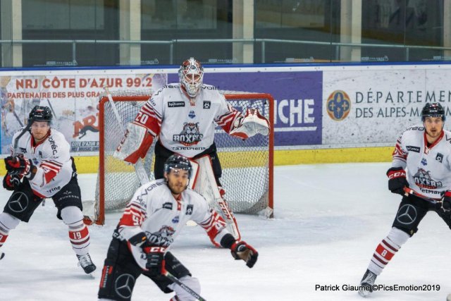 Photo hockey match Nice - Bordeaux le 01/02/2019