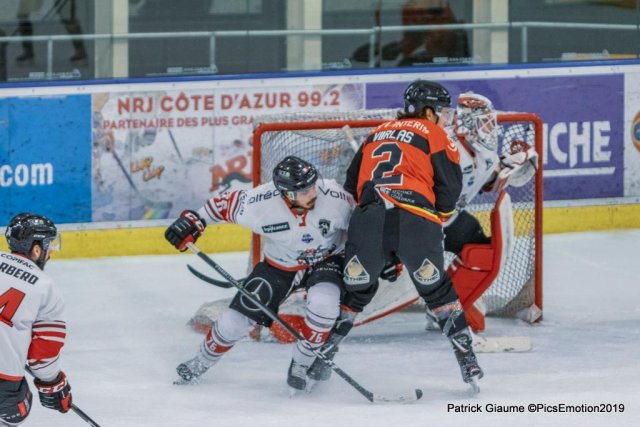Photo hockey match Nice - Bordeaux le 01/02/2019