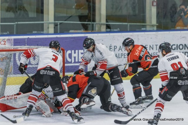 Photo hockey match Nice - Bordeaux le 01/02/2019