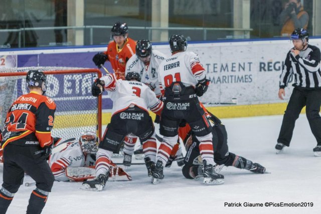 Photo hockey match Nice - Bordeaux le 01/02/2019