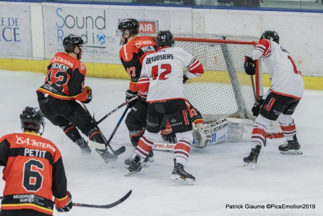 Photo hockey match Nice - Bordeaux le 01/02/2019