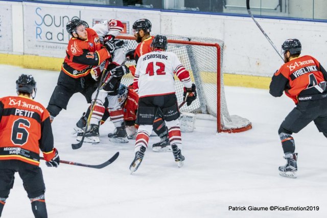 Photo hockey match Nice - Bordeaux le 01/02/2019