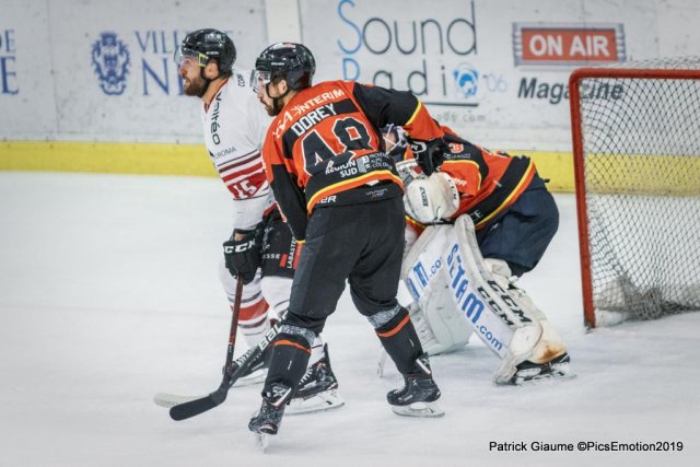 Photo hockey match Nice - Bordeaux le 01/02/2019
