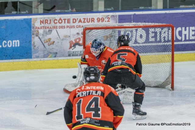 Photo hockey match Nice - Bordeaux le 01/02/2019