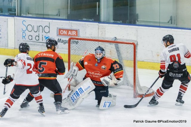 Photo hockey match Nice - Bordeaux le 01/02/2019