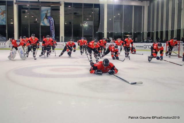Photo hockey match Nice - Bordeaux le 01/02/2019