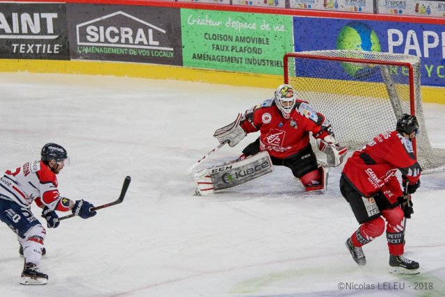 Photo hockey match Amiens  - Angers  le 03/02/2019