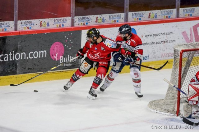 Photo hockey match Amiens  - Angers  le 03/02/2019
